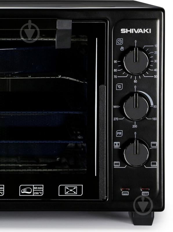 Електрична піч Shivaki MD 3618 L BLACK-BLACK - фото 5