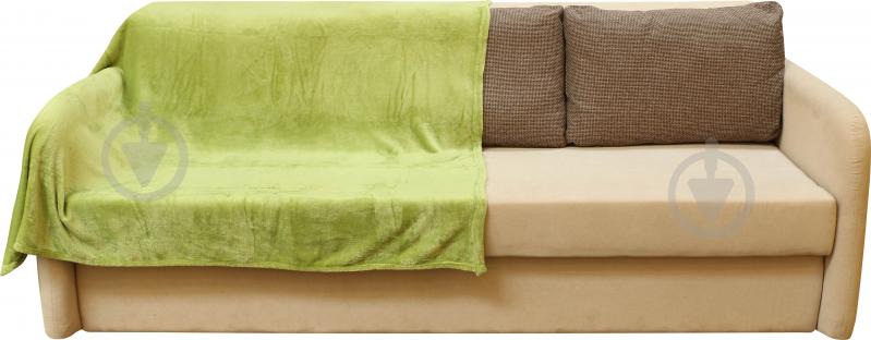 Плед Basic 160x200 см зеленый La Nuit - фото 1