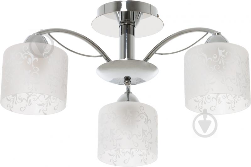 Люстра стельова Accento lighting Bolero 3xE27 хром ALDW-MX42710-3 - фото 1