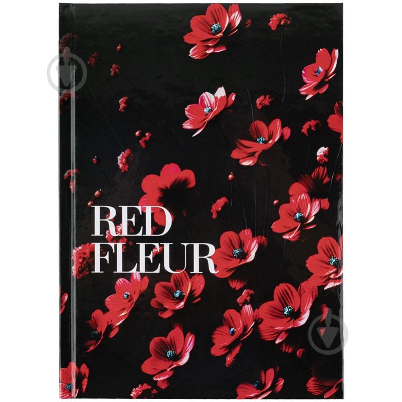 Книга для записей Axent Red fleur 8459-3-A А5 - фото 1 Книга для записей Axent Red fleur 8459-3-A А5 - фото 1
