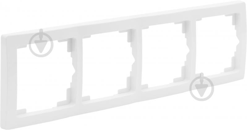 Рамка четырехместная ABB Swing универсальная белый 3901J-A00040 B1 - фото 1