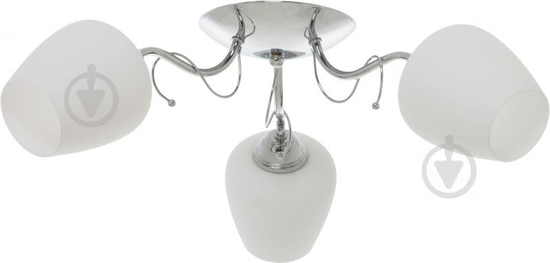 Люстра стельова Accento lighting Danaia 3xE14 хром ALSQ-MD38019/3 - фото 1