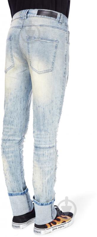 Джинсы BIRDSHOT RIPPED DENIM BIRDSH-9AG р. 36 голубой - фото 4