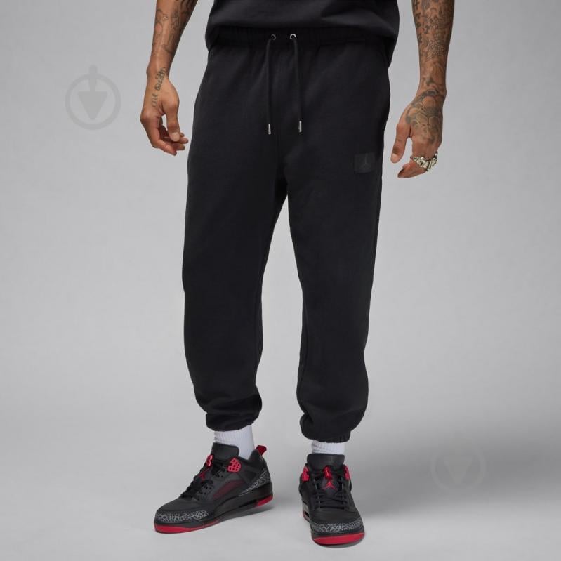 Брюки Jordan M J FLIGHT FLC PANT FV7251-010 р. 2XL черный - фото 1