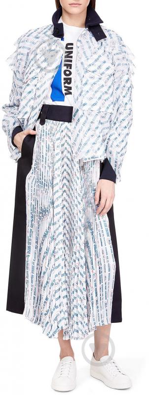 Ветровка женская демисезонная 3574 03574-9G1 белая - фото 2 Ветровка женская демисезонная 3574 03574-9G1 белая - фото 2