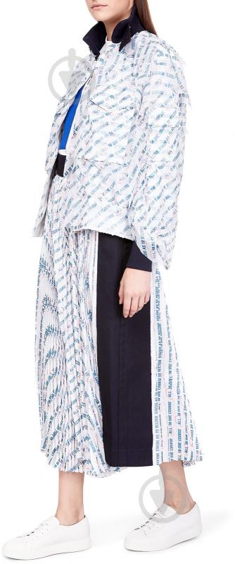 Ветровка женская демисезонная 3574 03574-9G1 белая - фото 3 Ветровка женская демисезонная 3574 03574-9G1 белая - фото 3