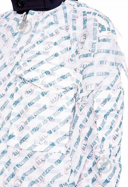 Ветровка женская демисезонная 3574 03574-9G1 белая - фото 5 Ветровка женская демисезонная 3574 03574-9G1 белая - фото 5