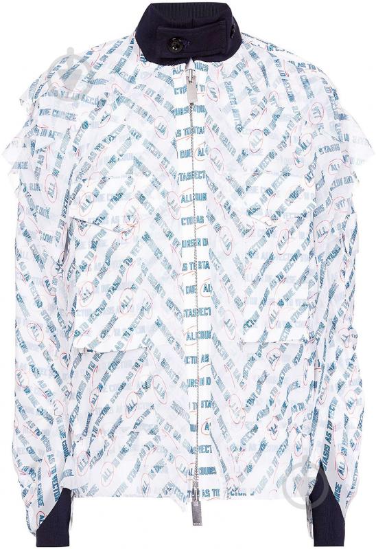 Ветровка женская демисезонная 3574 03574-9G1 белая - фото 7 Ветровка женская демисезонная 3574 03574-9G1 белая - фото 7