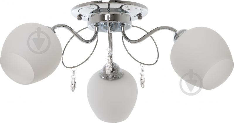 Люстра стельова Accento lighting Gekata 3xE27 хром ALSQ-MD37967/3 - фото 1