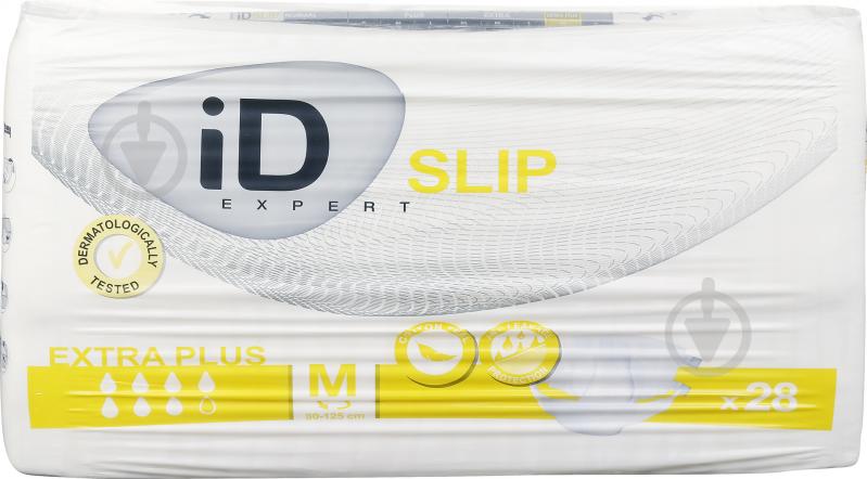 Подгузники для взрослых iD Slip Extra Plus M 28 шт. - фото 1