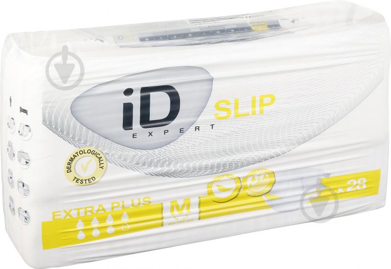 Подгузники для взрослых iD Slip Extra Plus M 28 шт. - фото 2