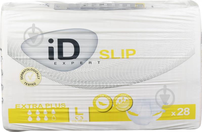 Підгузки для дорослих iD Slip Extra Plus L 28 шт. - фото 1