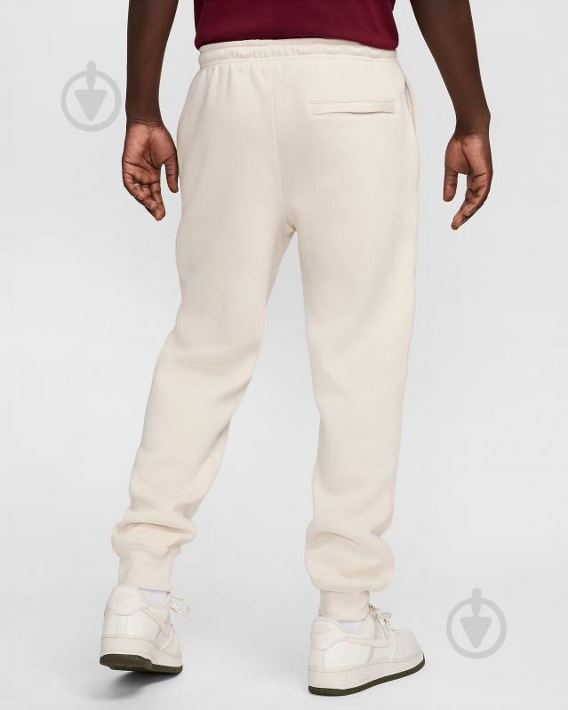 Штани Nike M NK CLUB BB JOGGER CHNL FTRA FN3094-104 р. L бежевий - фото 2