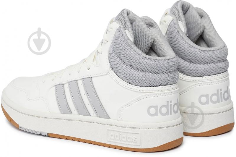 Кросівки чоловічі Adidas HOOPS 3.0 MID IG5568 р.43 1/3 білі - фото 4