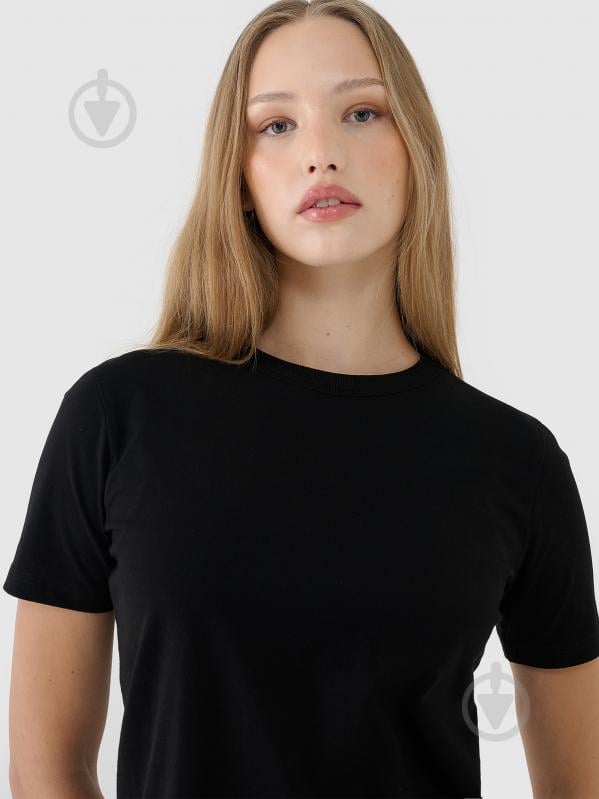 Футболка 4F TSHIRT F1991 4FWSS25TTSHF1991-20S р.XL черный - фото 2 Футболка 4F TSHIRT F1991 4FWSS25TTSHF1991-20S р.XL черный - фото 2