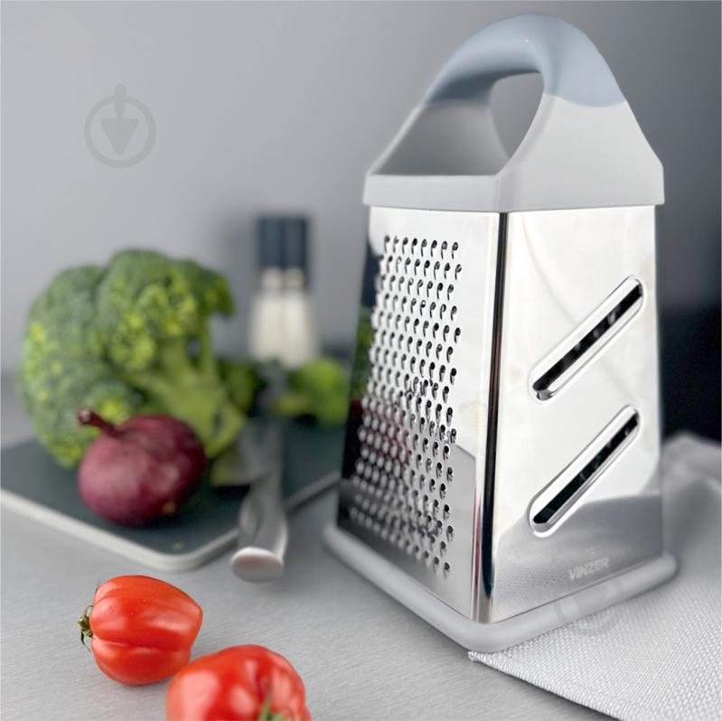 Тертка багатофункціональна Vinzer 4 в 1 50327 - фото 7 Тертка багатофункціональна Vinzer 4 в 1 50327 - фото 7