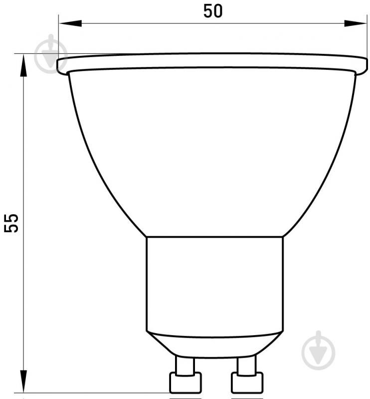 Лампа світлодіодна E.NEXT 5 Вт GU10 220 В 4000 К l0650614 - фото 2 Лампа світлодіодна E.NEXT 5 Вт GU10 220 В 4000 К l0650614 - фото 2