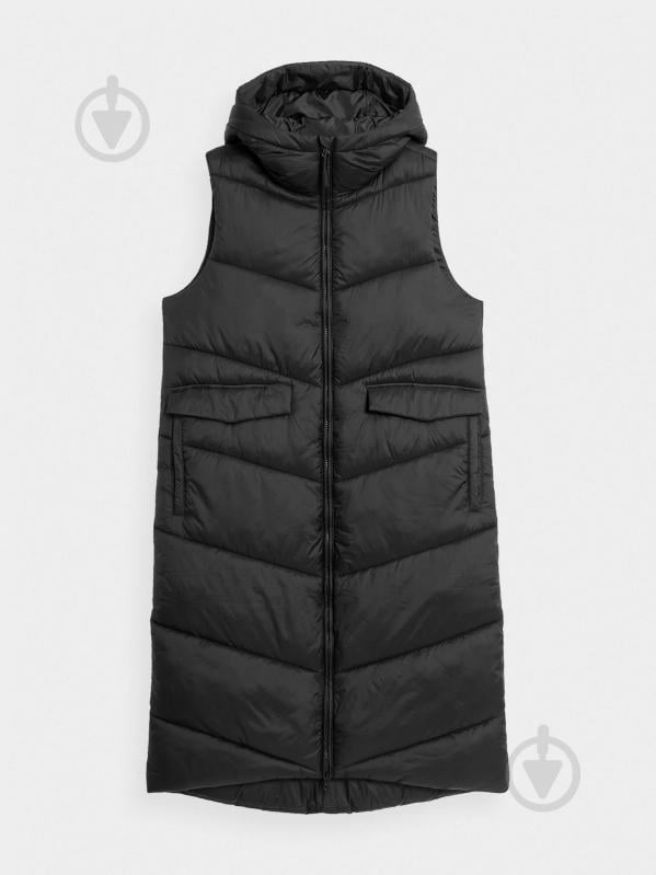 Жилет 4F DOWN JACKET 4FAW22TDJAF061-20S р.S черный - фото 1