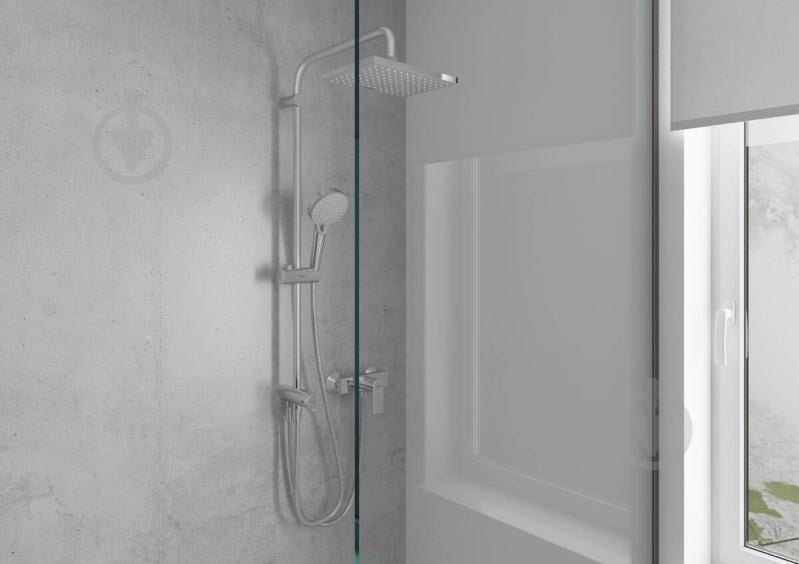 Душевая система Hansgrohe Vernis Shape Showerpipe 230 1jet Reno 26282000 хром - фото 3