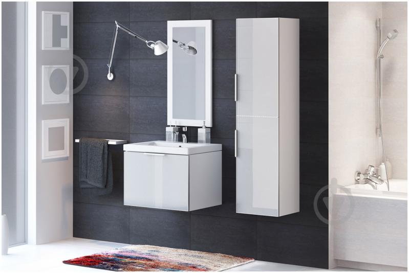 Пенал подвесной Cersanit Stillo 30 белый - фото 2