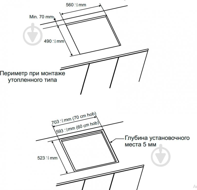 Варильна поверхня електрична Candy CH 64 CCW - фото 2 Варильна поверхня електрична Candy CH 64 CCW - фото 2