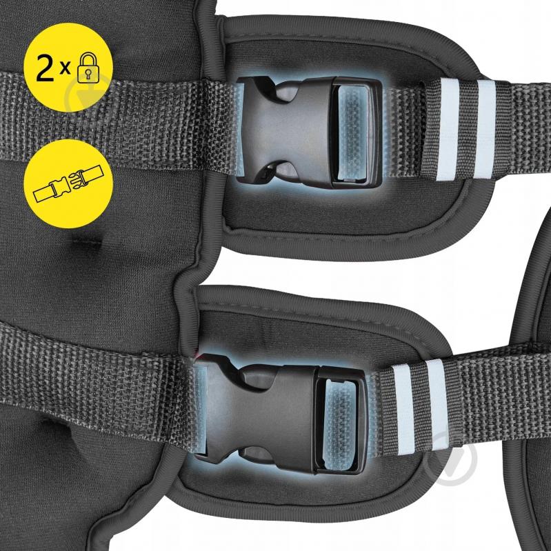 Жилет-обважнювач Cornix Жилет-обважнювач Weight Vest XR-0344 чорний 1x8 кг - фото 6 Жилет-обважнювач Cornix Жилет-обважнювач Weight Vest XR-0344 чорний 1x8 кг - фото 6