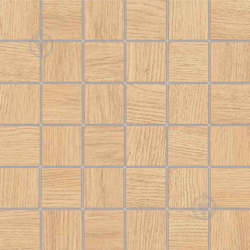 Мозаика Allore Group Timber Beige MOS PR R Mat 30x30 см - фото 1