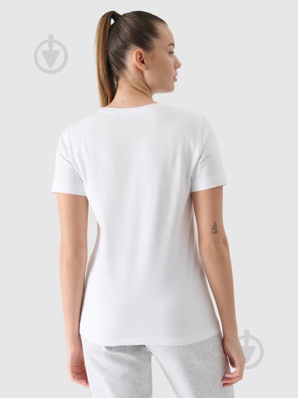 Футболка 4F 4FWMM00TTSHF2356-10S р.XS белый - фото 2