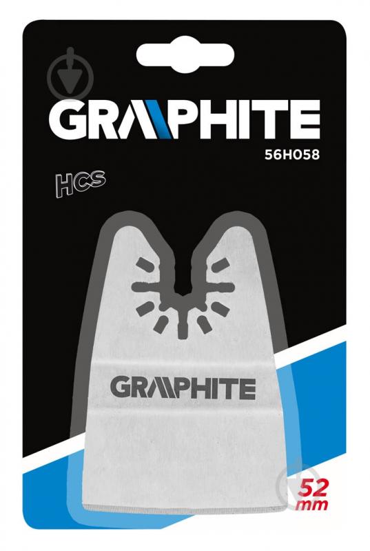 Скребок GRAPHITE HCS, 52 мм 56h058 - фото 2