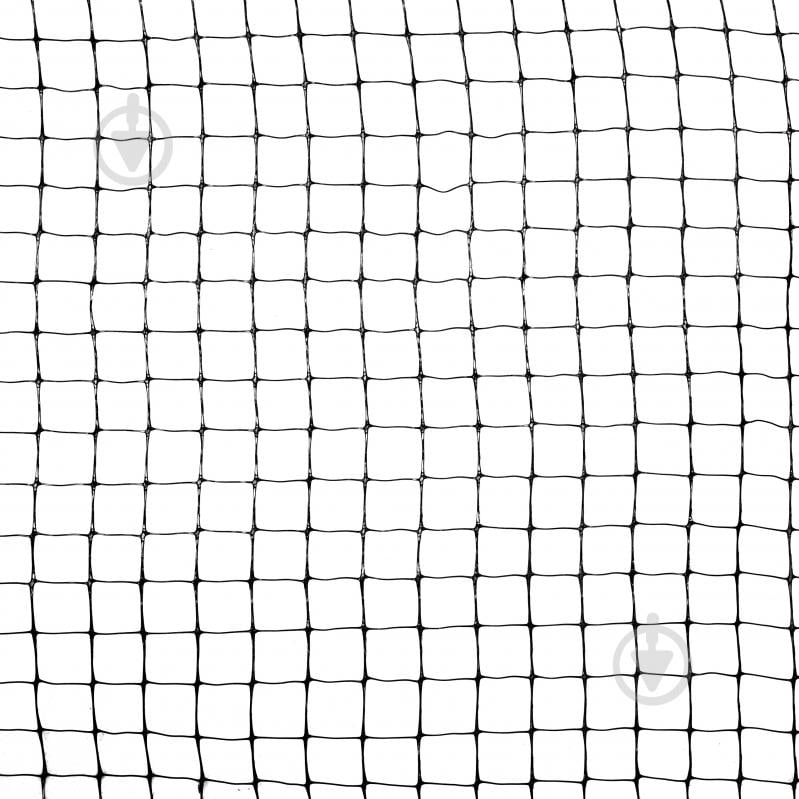 Сетка вольерная черная 28г/м.кв - фото 1