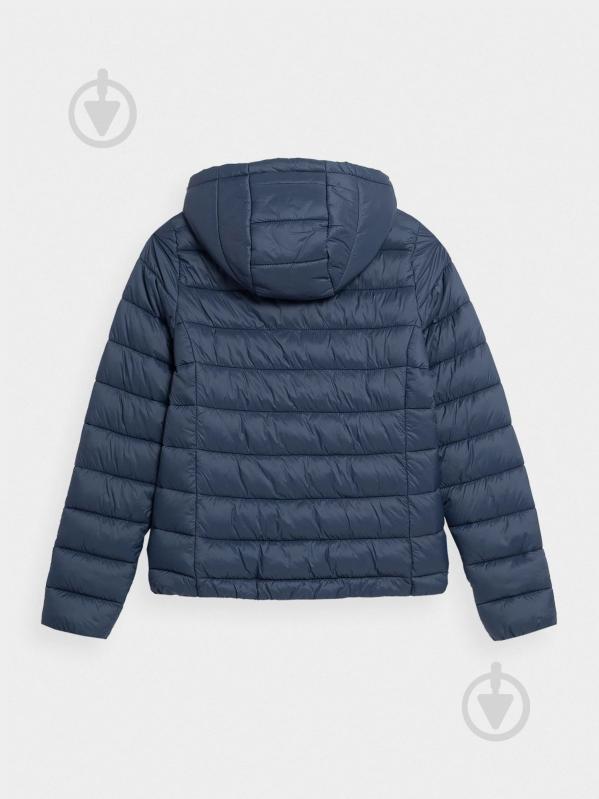 Куртка жіноча 4F DOWN JACKET 4FAW22TDJAF145-31S р.L синя - фото 2