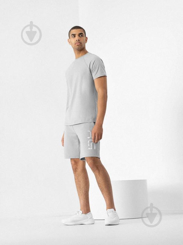 Футболка 4F RL9_TSHIRT RL9SS22TTSHM239-25S р.S сірий - фото 4