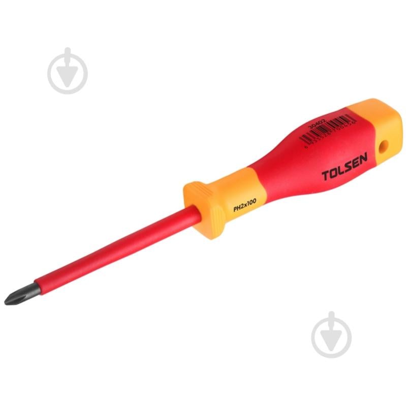 Отвертка Tolsen Premium VDE PZ0х60 мм V30600 - фото 1 Отвертка Tolsen Premium VDE PZ0х60 мм V30600 - фото 1