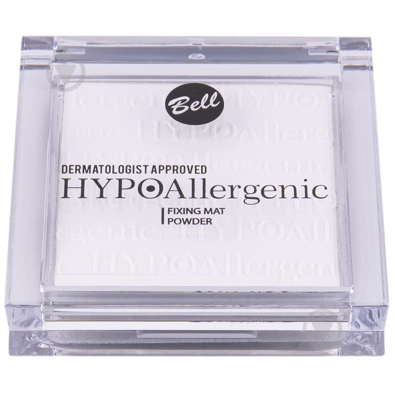 Пудра компактная Bell Hypo Allergenic Fixing Mat Transparent 9 г - фото 1