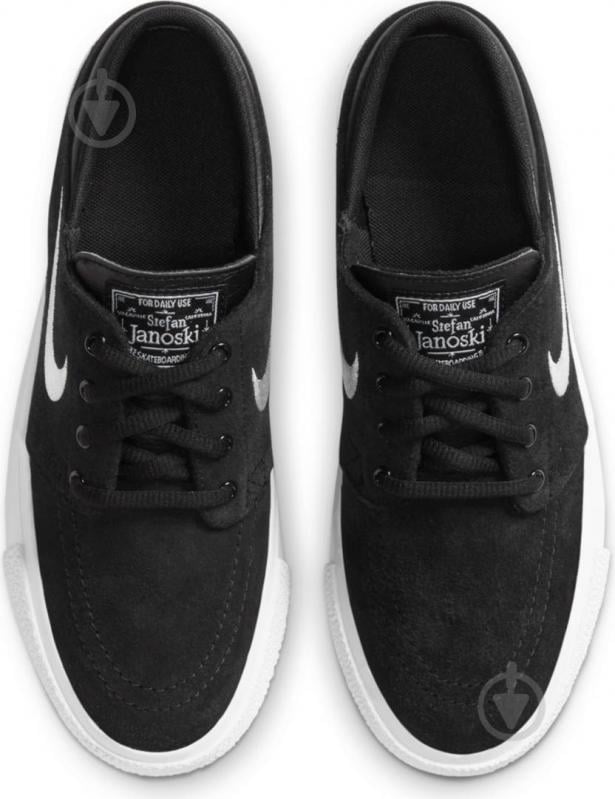 Кросівки для хлопчиків демісезонні Nike STEFAN JANOSKI (GS) 525104-021 р.40 чорні - фото 7