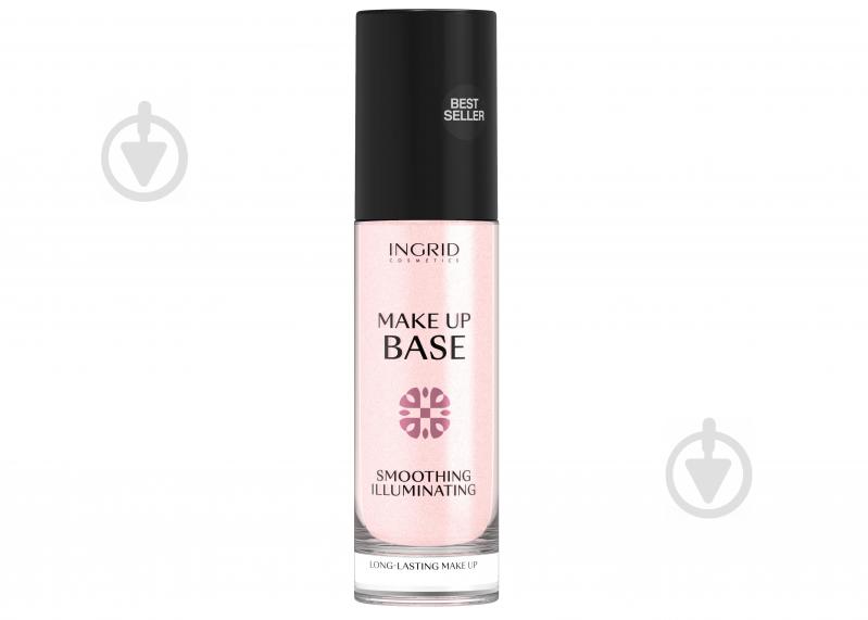 База під макіяж INGRID Cosmetics Make Up Base освітлююча натуральний 30 мл - фото 1