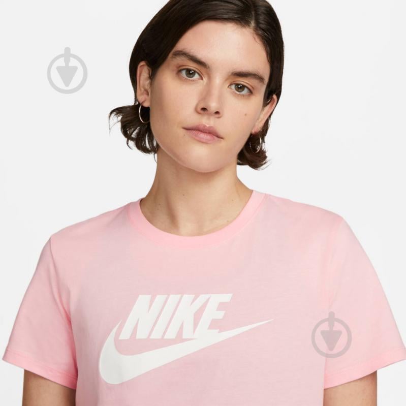 Футболка Nike W NSW TEE ESSNTL ICN FTRA DX7906-690 р.2XL розовый - фото 3