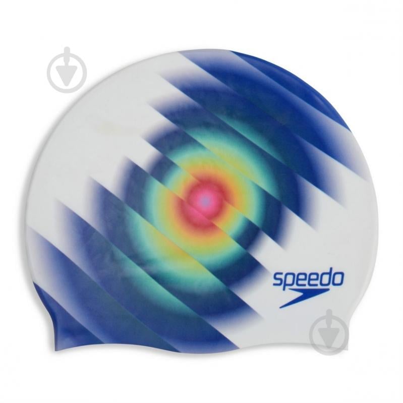 Шапочка для плавання Speedo DIGITAL PRINTED CAP AU 8-1352416747 one size різнокольоровий - фото 1