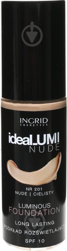 Крем тональний Ingrid Cosmetics IdeaLumi Nude 201 Nude 30 мл - фото 1