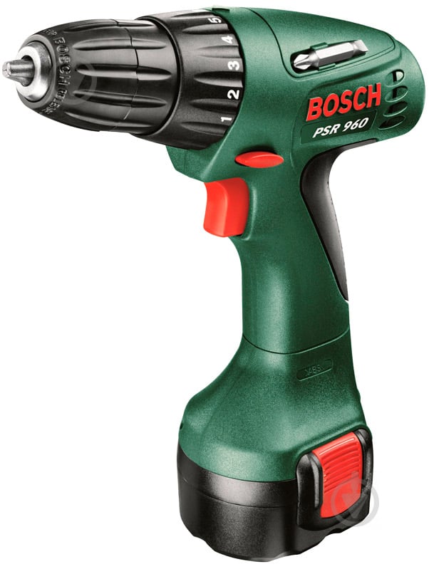 Шуруповерт аккумуляторный Bosch PSR 960 603944669 - фото 1