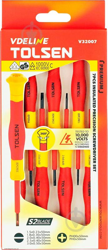 Набор отверток Tolsen 7 шт. V32007 - фото 2