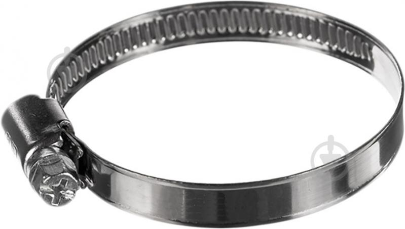 Хомут червячный 40-60 мм нерж - фото 1 Хомут червячный 40-60 мм нерж - фото 1