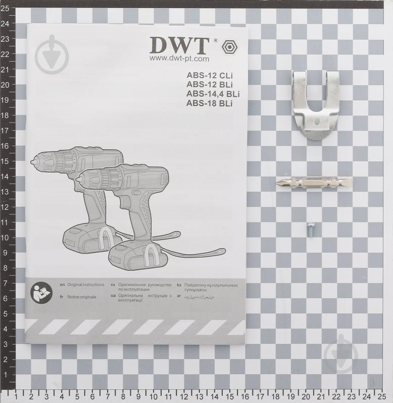 Шуруповерт акумуляторний DWT ABS-12 ВLi2 BMC - фото 4