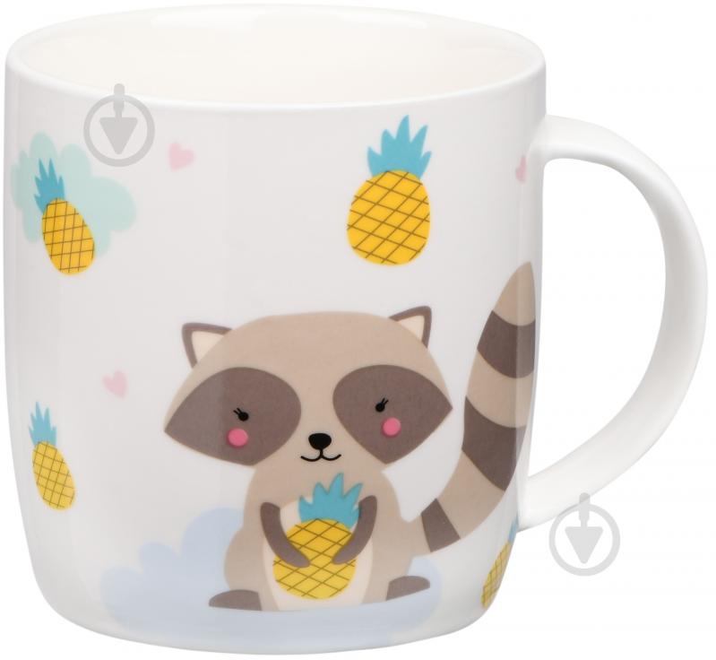 Чашка Ardesto Cute raccoon 350 мл - фото 1
