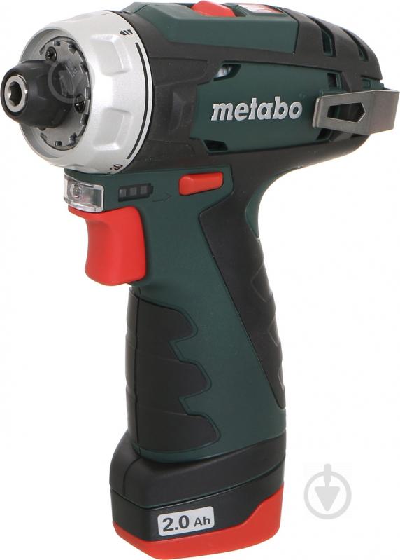 Шуруповерт аккумуляторный Metabo PowerMaxx BS + набор аксессуаров 63 шт. 600080880 - фото 3