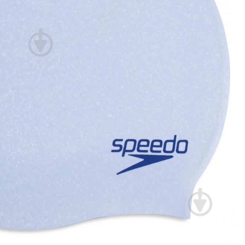 Шапочка для плавання Speedo RECYCLED SILC CAP AF 8-1130816688 one size блакитний - фото 3