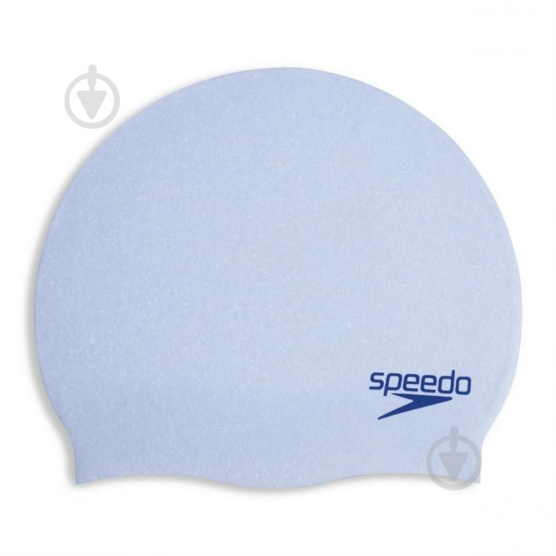 Шапочка для плавання Speedo RECYCLED SILC CAP AF 8-1130816688 one size блакитний - фото 1