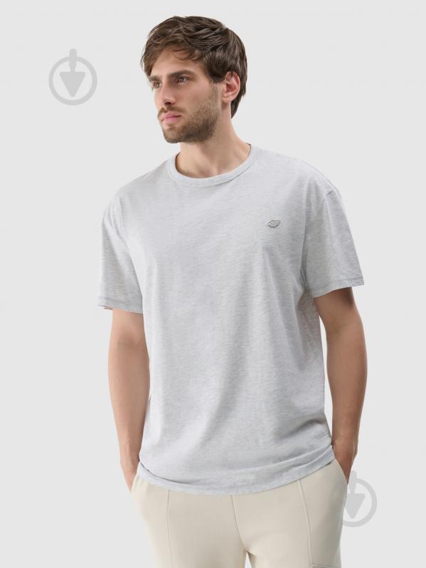 Футболка 4F TSHIRT U1972 4FWSS25TTSHU1972-27M р.XS серый - фото 1 Футболка 4F TSHIRT U1972 4FWSS25TTSHU1972-27M р.XS серый - фото 1