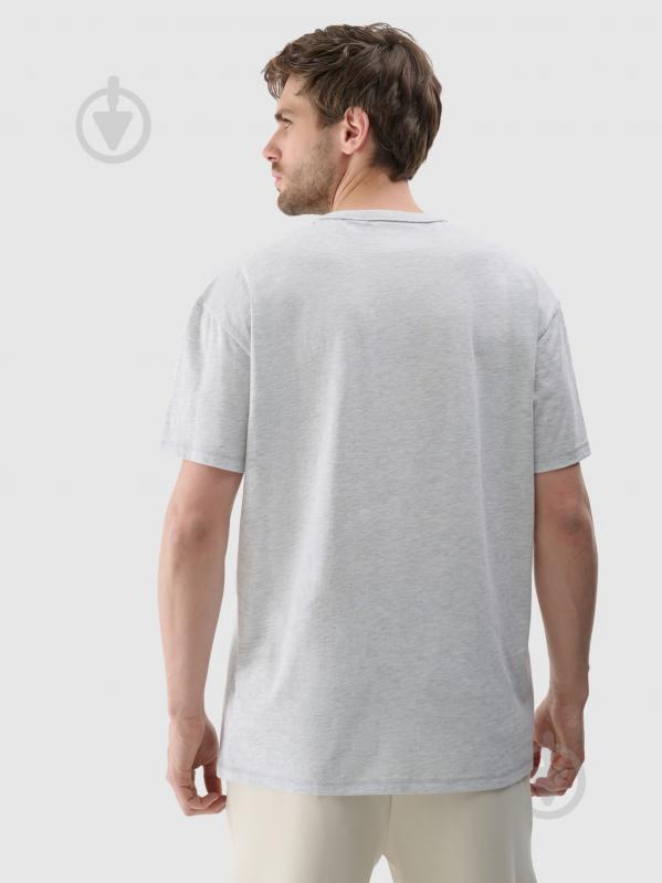Футболка 4F TSHIRT U1972 4FWSS25TTSHU1972-27M р.XS серый - фото 2 Футболка 4F TSHIRT U1972 4FWSS25TTSHU1972-27M р.XS серый - фото 2