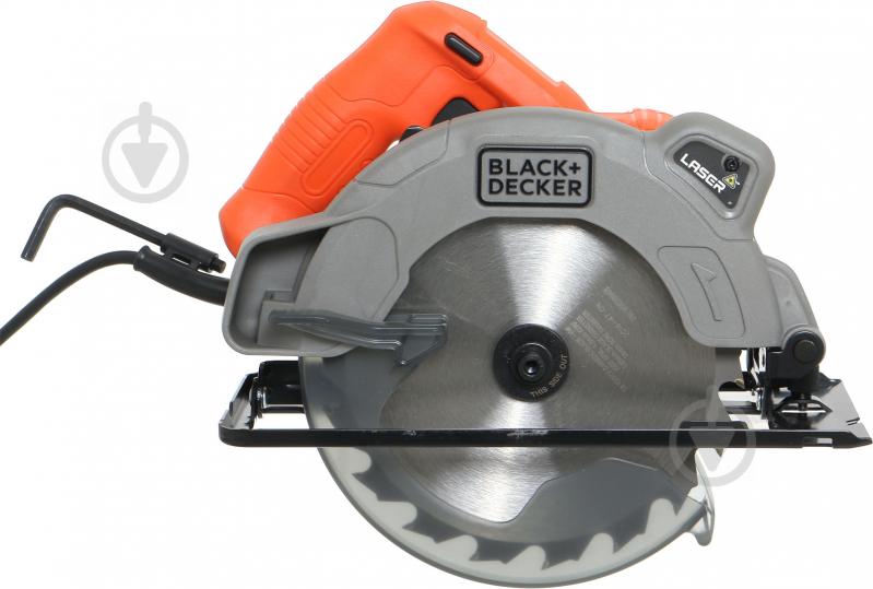 Пила дисковая Black+Decker CS1250L - фото 2